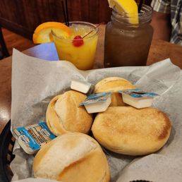 Complimentary bread and butter