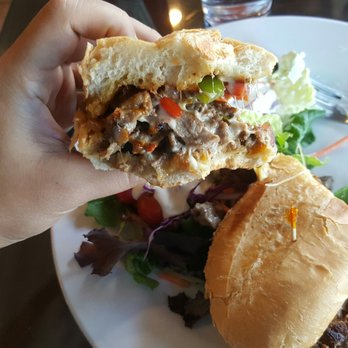 V Boulevard Cafe - Nom nom ... look at that Philly steak sandwich - Coffee & Tea Near Me - Glendale, California