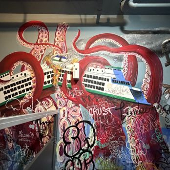 Substation - Bathroom art - Bars Near Me - Seattle, Washington Substation - Bathroom art - Bars Near Me - Seattle, Washington