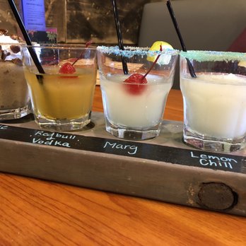 Backporch Drafthouse - Temple - Frozen flight. - American Near Me - Temple, Texas