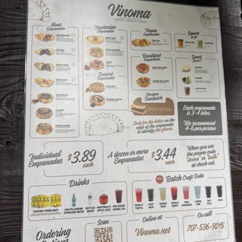 Vinoma - Empanadas Near Me - Rohnert Park, California Vinoma - Empanadas Near Me - Rohnert Park, California