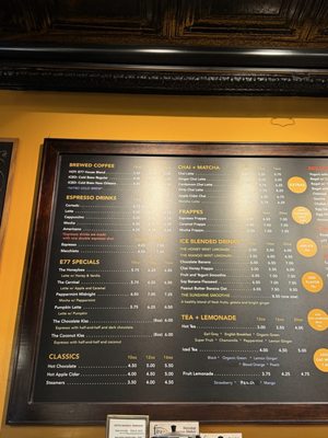 Menu photo 1 Espresso 77 Jackson Heights, NY Menu photo 1 Espresso 77 Jackson Heights, NY