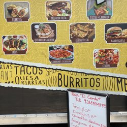 Tacos El Gordo - Menu