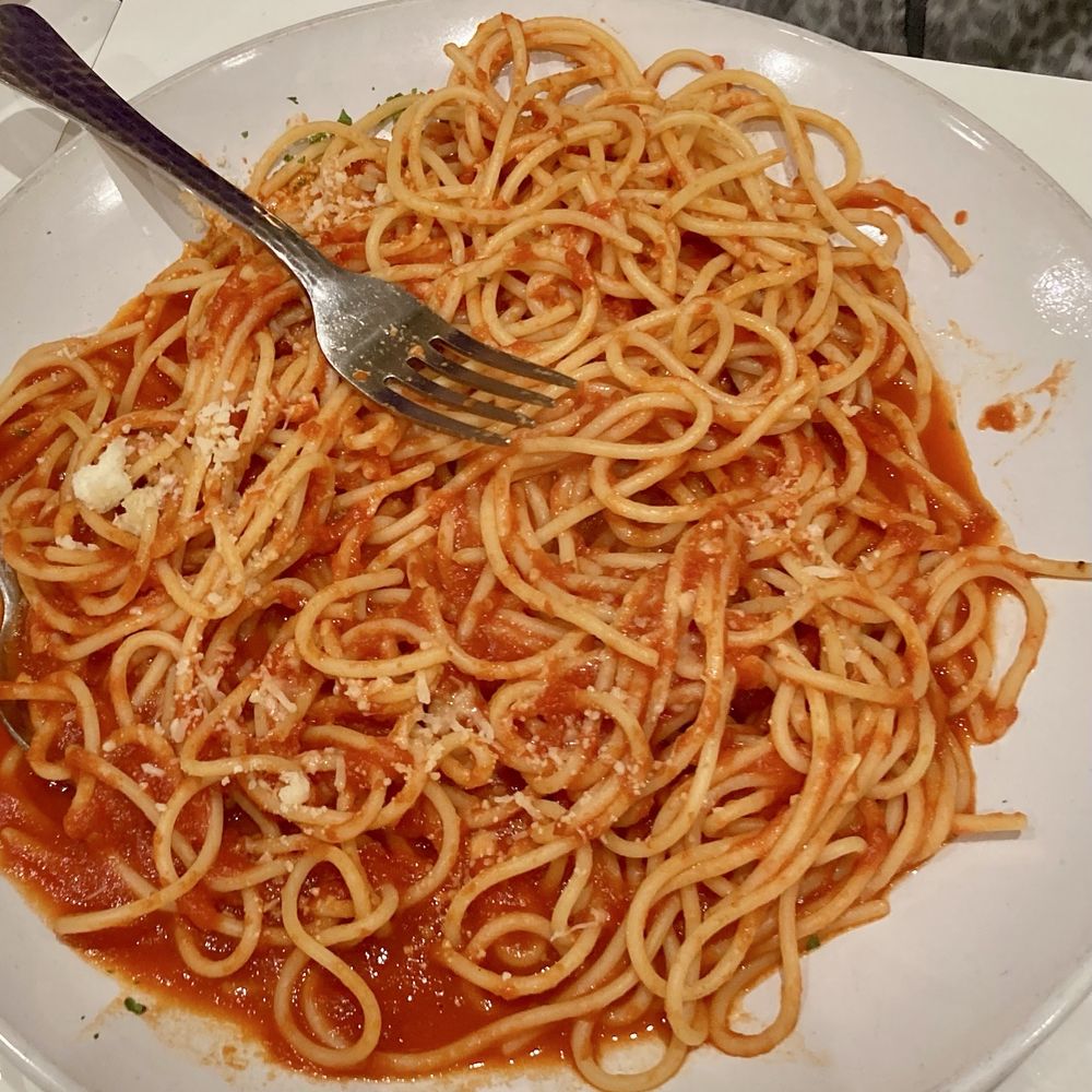 Spaghetti & Red Sauce Spaghetti & Red Sauce