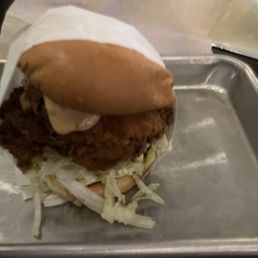 The Little Bird (fried chicken sandwich) The Little Bird (fried chicken sandwich)