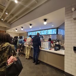 Food pick up area