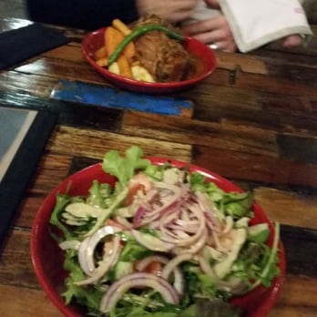 The Little Hunter - Garden salad and Lamb Shank - Steakhouses Near Me - Adelaide, SA The Little Hunter - Garden salad and Lamb Shank - Steakhouses Near Me - Adelaide, SA