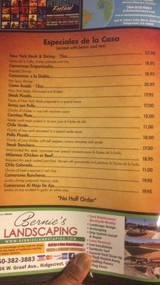 Menu photo 6 Casa Corona Ridgecrest, CA Menu photo 6 Casa Corona Ridgecrest, CA