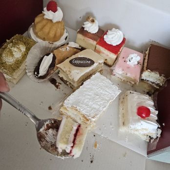 Caesar's Pastry - Raspberry bar - Bakeries Near Me - Los Angeles, California