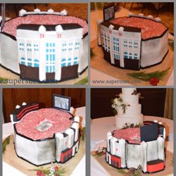 Super Sue's Sweet Shoppe - Memorial Stadium Husker's Groom's Cake.