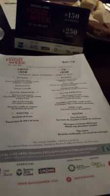 Menu photo 4 Happening Buenos Aires, C