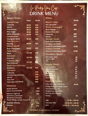 Menu photo 8 Le Rendez-Vous Cafe Lake Elsinore, CA Menu photo 8 Le Rendez-Vous Cafe Lake Elsinore, CA