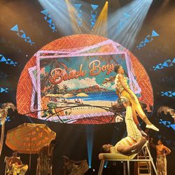 Cirque du Soleil ‘Auana - Two gymnasts