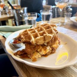 Chicken & Waffle Sammie