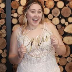 Elizabeth Jacobs Bride - Beaded wedding gown