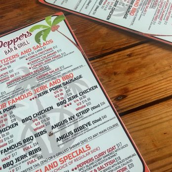 Peppers Bar & Grill - menu - Caribbean Near Me - Grand Cayman, Florida Peppers Bar & Grill - menu - Caribbean Near Me - Grand Cayman, Florida