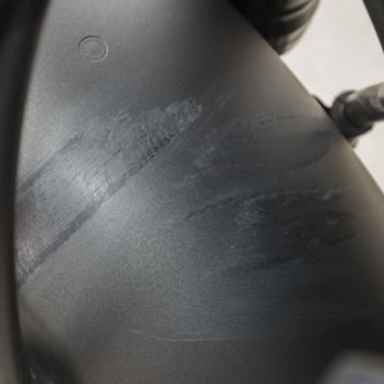M & A Transportation - Damage from improper transportation - strap damaged the front fender. - Vehicle Shipping Near Me - Nampa, Idaho M & A Transportation - Damage from improper transportation - strap damaged the front fender. - Vehicle Shipping Near Me - Nampa, Idaho