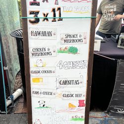 La Combi Empanadas - Adorable menu board