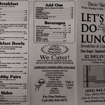Let's Do Lunch - Breakfast & Brunch Near Me - Phoenix, Arizona Let's Do Lunch - Breakfast & Brunch Near Me - Phoenix, Arizona