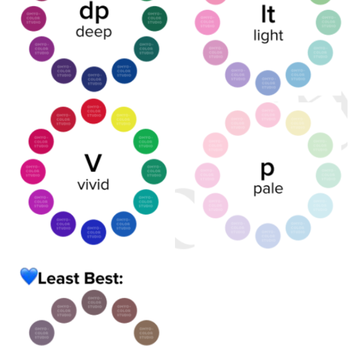 Omyo Color Studio - My personal Dark Winter results - Personal Shopping Near Me - Los Angeles, California
