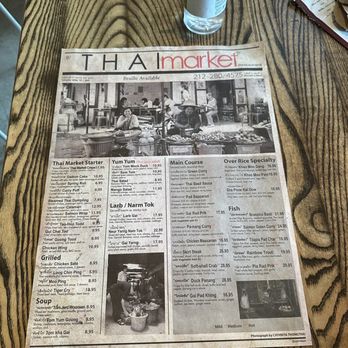 Thai Market - Menu - Thai Near Me - New York, New York Thai Market - Menu - Thai Near Me - New York, New York