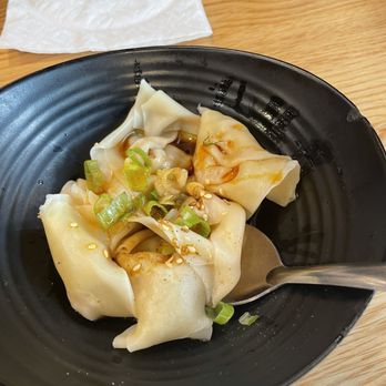 Dough Zone Dumpling House - pork wontons in hot and sour sauce - Dim Sum Near Me - San Jose, California