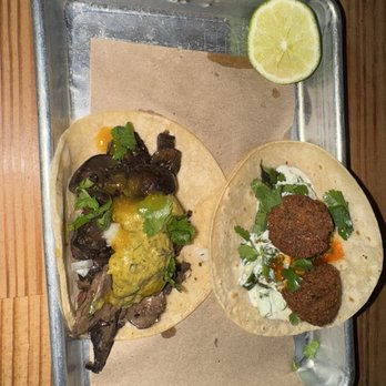Bartaco - Mushroom & falafel tacos - Mexican Near Me - Tampa, Florida
