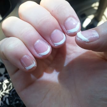 Model Nail Salon - I took this picture in my car immediately after leaving the salon. Unbelievable. - Nail Salons Near Me - Bakersfield, California