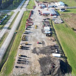 Ricer Equipment - Aerial overview of the Dealership