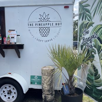 The Pineapple Hut - Cute truck and swag including $3 stickers - Ice Cream & Frozen Yogurt Near Me - Folly Beach, South Carolina The Pineapple Hut - Cute truck and swag including $3 stickers - Ice Cream & Frozen Yogurt Near Me - Folly Beach, South Carolina