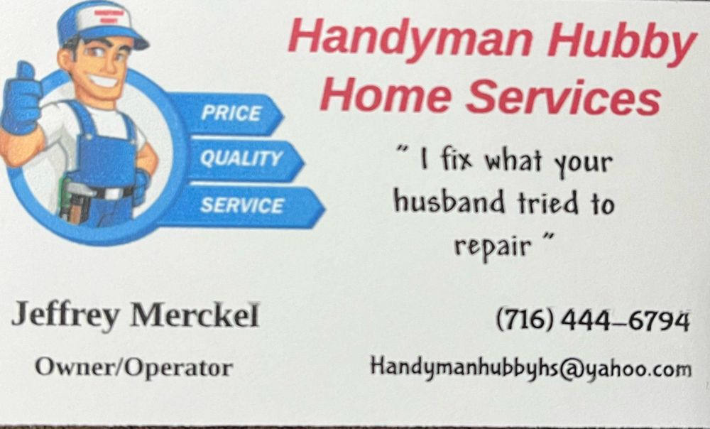 Slide of Handyman Hubby Home Services