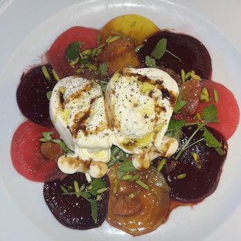 Maxime's - Burrata salad - Seafood Near Me - Toronto, Ontario