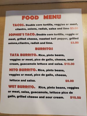 Sophie's Tacos by null