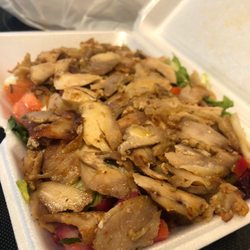 MM's Gyros Kebab - House Salad with Chicken