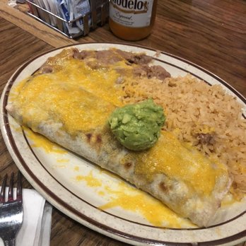 Azteca - Shredded beef burrito - Mexican Near Me - Garden Grove, California