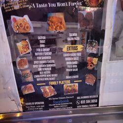 Gloria Mae's Fish Shack - Menu