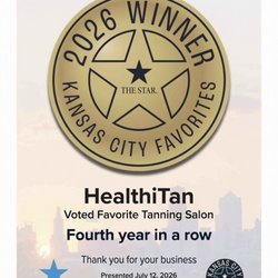 HealthiTan - Awards!