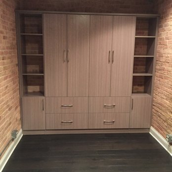 Murphy Wallbeds Chicago - The finished product. Came out perfect, picture doesn't do it justice. The bed is hidden behind the mock cabinets. - Furniture Stores Near Me - Glenview, Illinois Murphy Wallbeds Chicago - The finished product. Came out perfect, picture doesn't do it justice. The bed is hidden behind the mock cabinets. - Furniture Stores Near Me - Glenview, Illinois