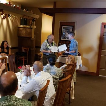 Paesano - The restaurant facility accommodated large group size; even enough space for award presentation - Italian Near Me - Aiea, Hawaii Paesano - The restaurant facility accommodated large group size; even enough space for award presentation - Italian Near Me - Aiea, Hawaii