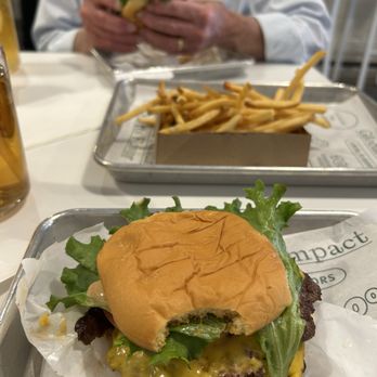 C Burger - Our LTC burgers, doubles  with  fries - Burgers Near Me - Boulder, Colorado