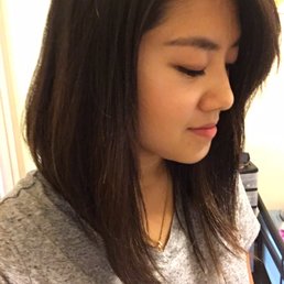 Long bob with long layers Long bob with long layers