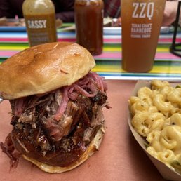 Tres Hombres Chopped Brisket, Pork & Sausage and Jalapeo Mac & Cheese Tres Hombres Chopped Brisket, Pork & Sausage and Jalapeo Mac & Cheese