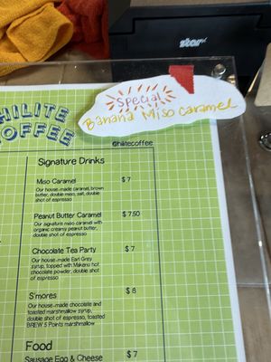 Menu photo 1 Hilite Coffee Jacksonville, FL Menu photo 1 Hilite Coffee Jacksonville, FL