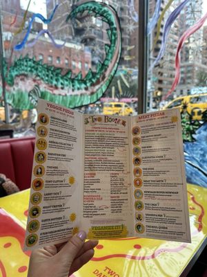 Menu photo 2 Two Boots Pizza Upper East Side New York, NY Menu photo 2 Two Boots Pizza Upper East Side New York, NY