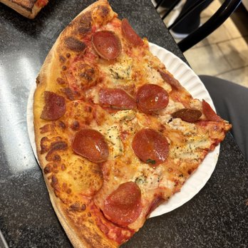 Ernesto's - "one" slice of pepperoni pizza - Pizza Near Me - Boston, Massachusetts
