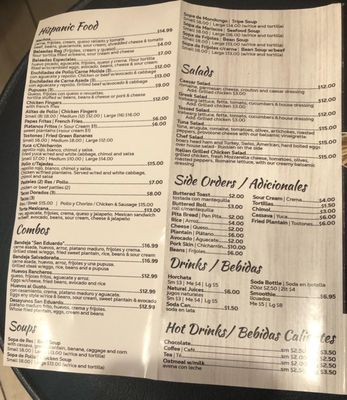 Menu photo 5 San Eduardo Hicksville, NY