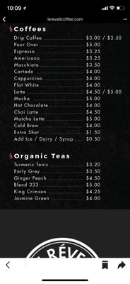 Menu photo 7 Le Reveil Coffee New York, NY