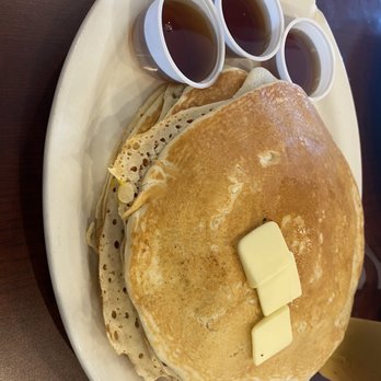 Crazy Otto's Diner Valencia - Stack of 3 Pancakes - Breakfast & Brunch Near Me - Valencia, California Crazy Otto's Diner Valencia - Stack of 3 Pancakes - Breakfast & Brunch Near Me - Valencia, California