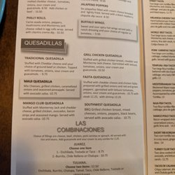 Frontera Grill - Menu