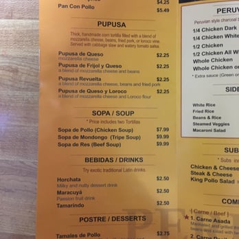 King Pollo Peruvian Chicken - Peruvian Near Me - Silver Spring, Maryland